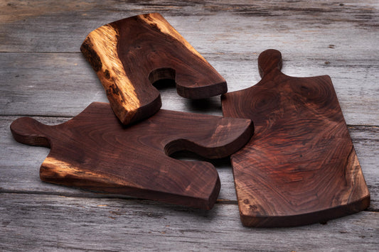 3 Piece Puzzle Charcuterie Boards